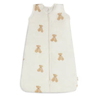 Jollein vauvan unipussi,rrotettavilla hihoilla – Teddy Bear 90 cm