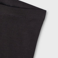 NAME IT KIDS - PUUVILLAISET RIBBI LEGGINGSIT MUSTA