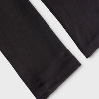 NAME IT KIDS - PUUVILLAISET RIBBI LEGGINGSIT MUSTA