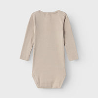 NAME IT BABY PITKÄHIHAINEN, RIBBIKANKAINEN BODY - Pure cashmere