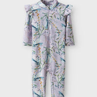 Name It Mini lasten UV-uimapuku - ORCHID BLOOM