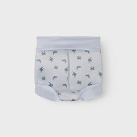 LIL' ATELIER BABY KUVIOLLISET UIMAVAIPPA - VAPOR BLUE