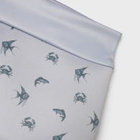 LIL' ATELIER BABY KUVIOLLISET UIMAVAIPPA - VAPOR BLUE