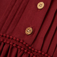 Lil`Atelier -luomupuuvilla mekko - spiced apple