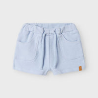 LIL' ATELIER BABY REGULAR FIT -MALLINEN SVETARISHORTSIT - ZEN BLUE