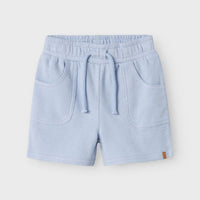 LIL' ATELIER MINI LUOMUPUUVILLA SHORTSIT - ZEN BLUE