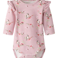 NAME IT BABY -luomupuuvillainen body - bird