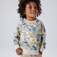 NAME IT MINI luomupuuvilla collegepaita