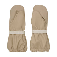 CeLaVi Padded PU-mittens - Kurahanskat - white pepper