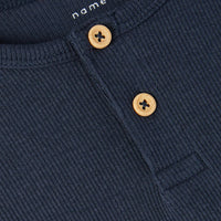 Name it - ribbikankainen paita - Dark Sapphire