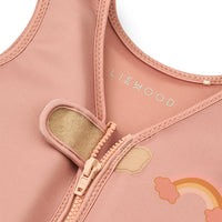 Liewood- uimaliivi Peach /Tuscany rose