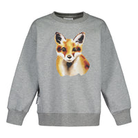 Metsola - Fox Cloudy Oversize Sweater -Collegepaita