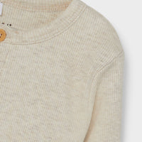 Name it - ribbikankainen paita - beige