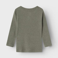 Name it - ribbikankainen paita - Dusty Olive