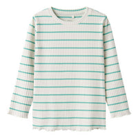 NAME IT MINI RAIDALLINEN PITKÄHIHAINEN TOPPI - Festival Bloom