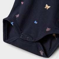 NAME IT BABY - BODY - Navy Blazer Bow and hearts
