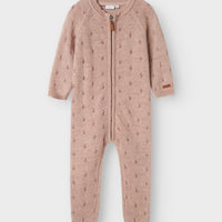 Name It Mini Merinovillainen Neulehaalari – roosa