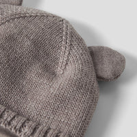 Name It Baby Merinovillainen Neulepipo – vaaleanruskea