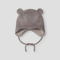 Name It Baby Merinovillainen Neulepipo – vaaleanruskea