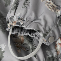 Name It MINI – SNOW10 Lasten talvihaalari - Ultimate Grey WOODLAND