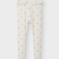 Lil Atelier - Legginsit - Pastel Parchment SWAN