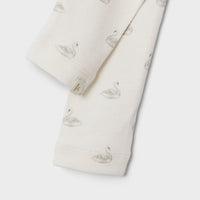Lil Atelier - Legginsit - Pastel Parchment SWAN
