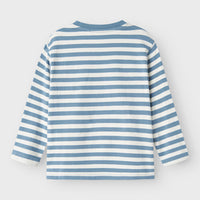 NAME IT MINI STITCH-TEEMAINEN T-PAITA - Spring Lake