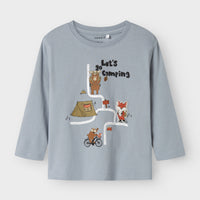 Name It -luomupuuvilla paita -Tradewinds