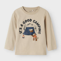 Name It -luomupuuvilla paita -Mermaid