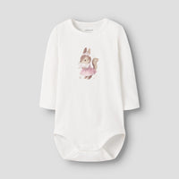 NAME IT BABY LUOMUPUUVILLA BODY -Cloud Dancer