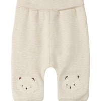 NAME IT BABY REGULAR FIT -MALLISET HOUSUT - Peyote Melange