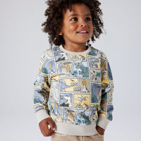 NAME IT MINI - luomupuuvilla svetari - dino