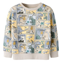 NAME IT MINI - luomupuuvilla svetari - dino