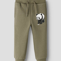 Name It - Luomupuuvillaiset collegehousut - panda