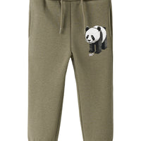 Name It - Luomupuuvillaiset collegehousut - panda