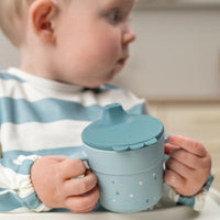 Done by Deer - Foodie nokkamuki - Happy Dots - blue