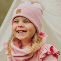 Metsola - Rib-Tuubihuivi, Puuvilla,Pinkie