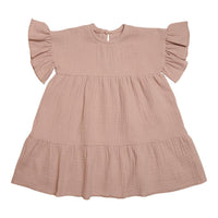 Huttelihut - harsomekko roosa