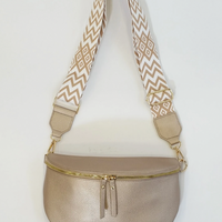 CROSSBODY LAUKKU - Golden