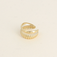 Aava Ring - kaksirivinen kirurginterässormus