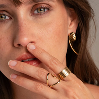 BOHM - Sita, kirkas kirurginterässormus