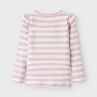 Name It Taia - pitkähihainen ribbipaita,rose