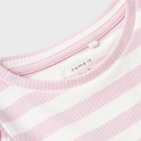 Name It Taia - pitkähihainen ribbipaita,rose