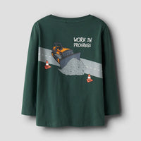 Name It - Mofek Tonka pitkähihainen paita,green