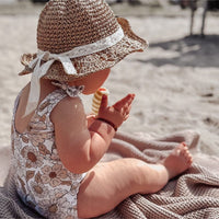 Babystyling - uimapuku - vintage garden