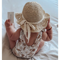 Babystyling - uimapuku - vintage garden