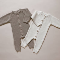 Luna + Luca + neuloshaalari - Valkoinen