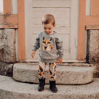 Metsola - Fox Cloudy Oversize Sweater -Collegepaita