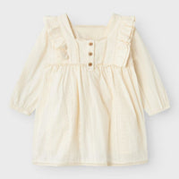 Lil`Atelier - luomupuuvilla mekko - turtledove