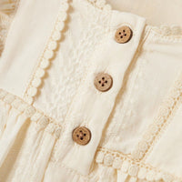 Lil`Atelier - luomupuuvilla mekko - turtledove